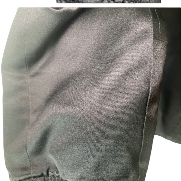 Trendiano Satin Black Zip Up Embroidered cardinal Red bird respect nature - Picture 12 of 14